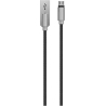 Devia Storm Series Zinc Alloy Android cable (5V 2.1A,1M) black