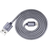 Devia Fashion Series Cable for Lightning (MFi, 2.4A 1.2M) grey