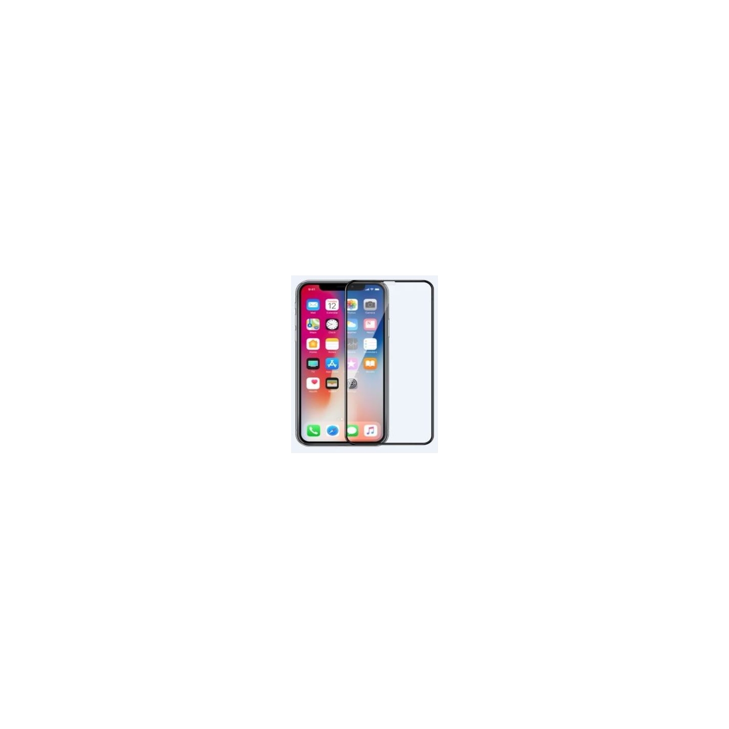 Comma Dun Anti-Finger prints Tempered Glass iPhone 11 Pro Max black