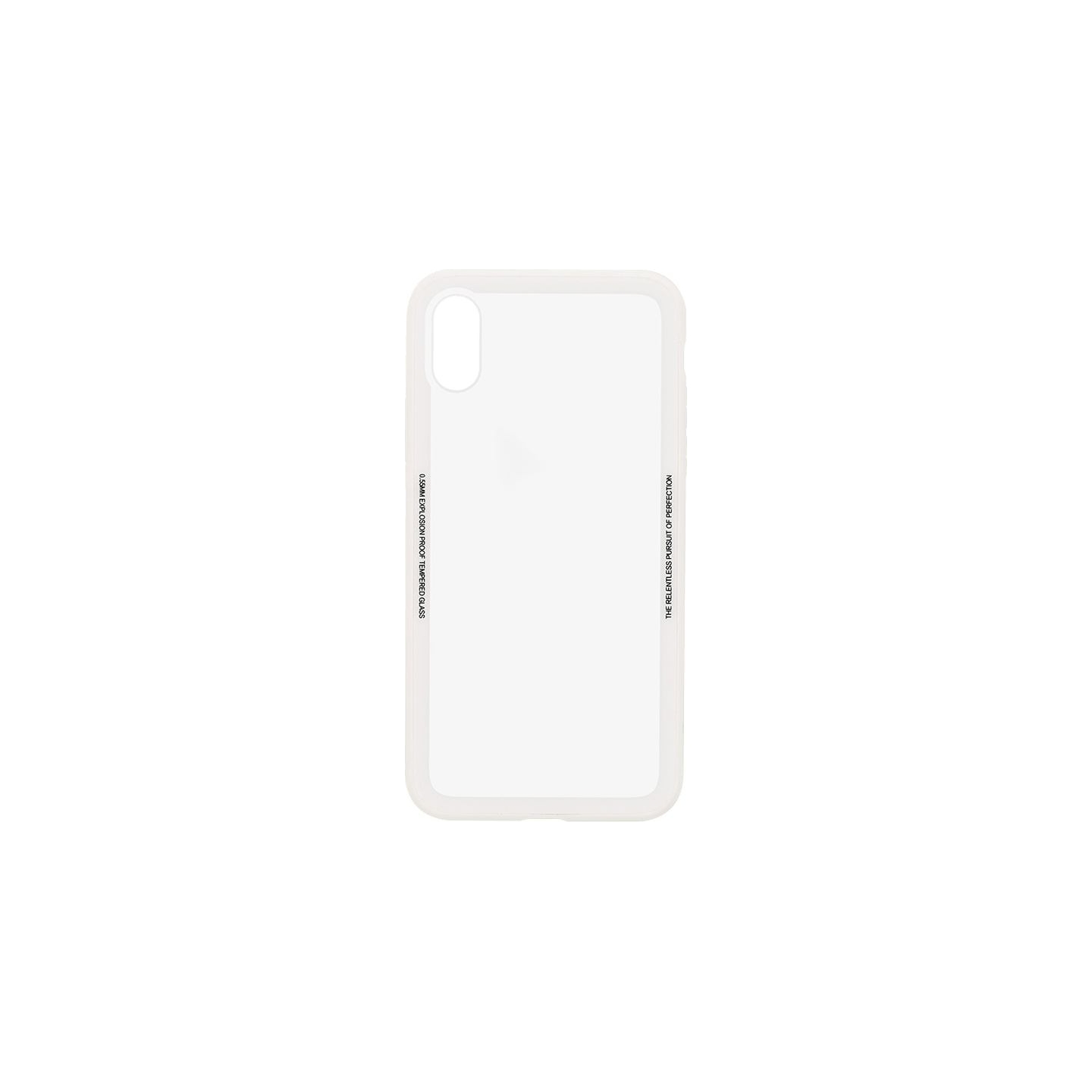 Tellur Cover Glass Simple for iPhone X/XS white