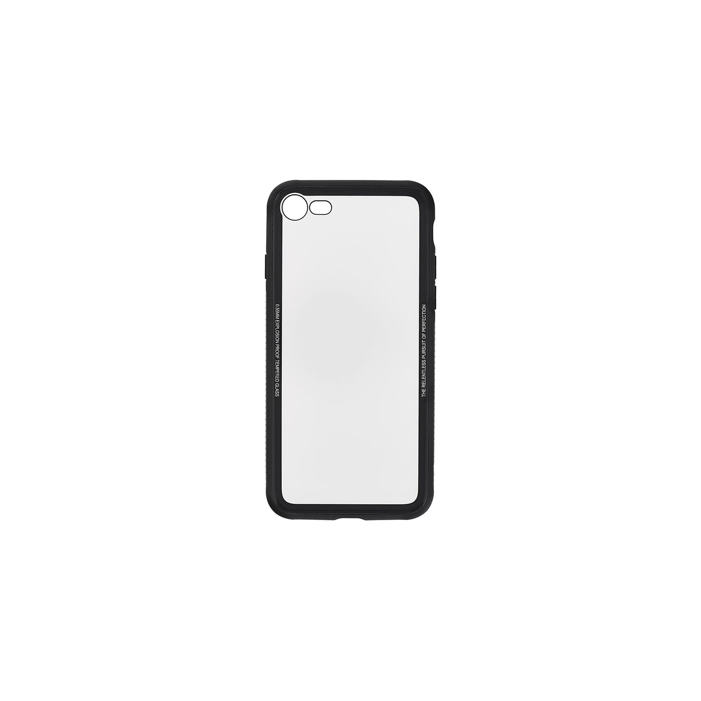 Tellur Cover Glass Simple for iPhone 8 black