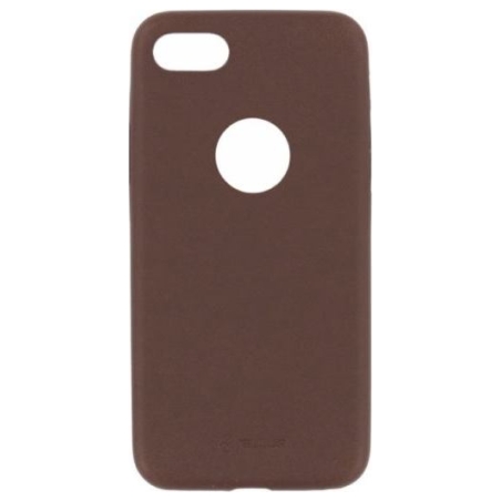 Tellur Cover Slim Synthetic Leather for iPhone 8 brown