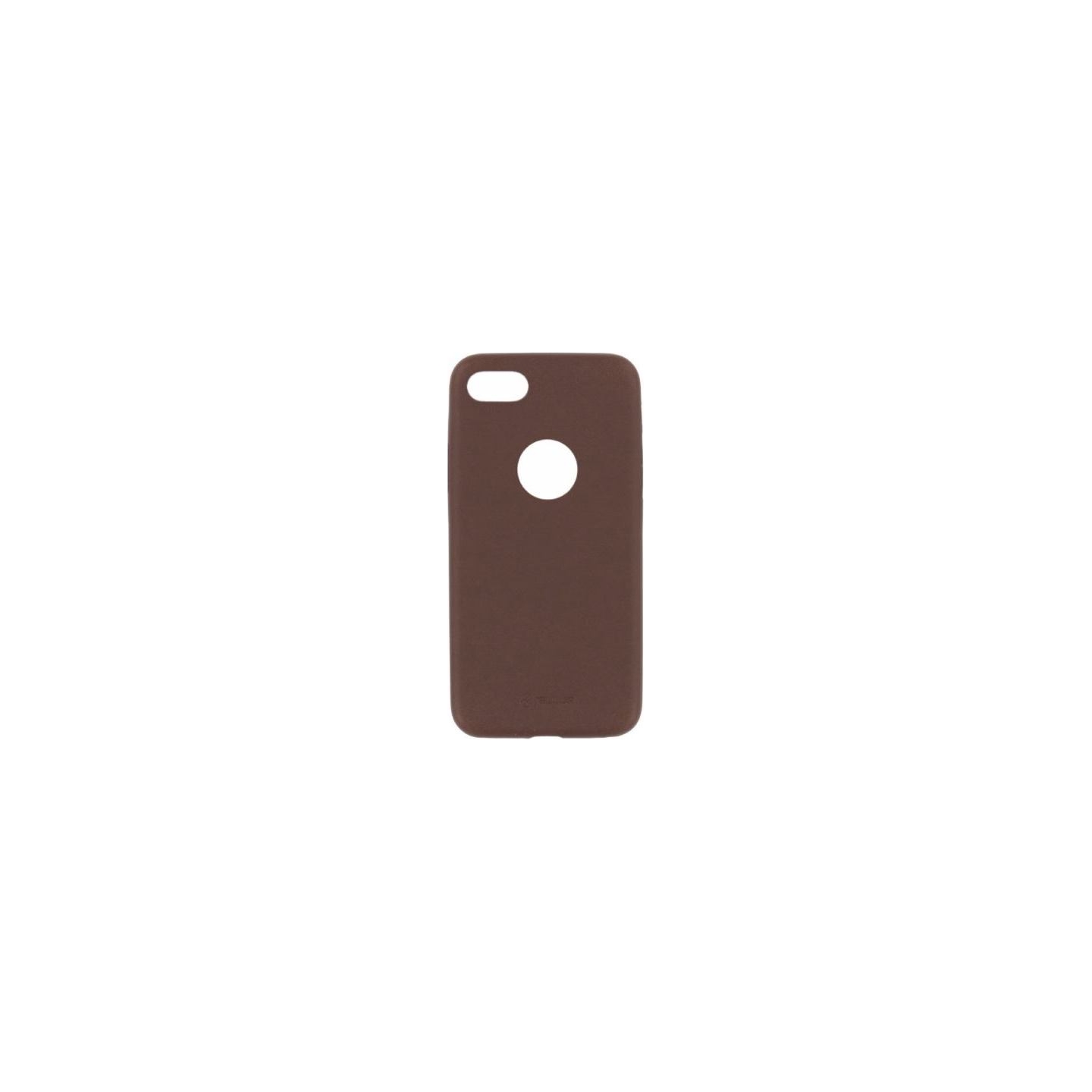 Tellur Cover Slim Synthetic Leather for iPhone 8 brown