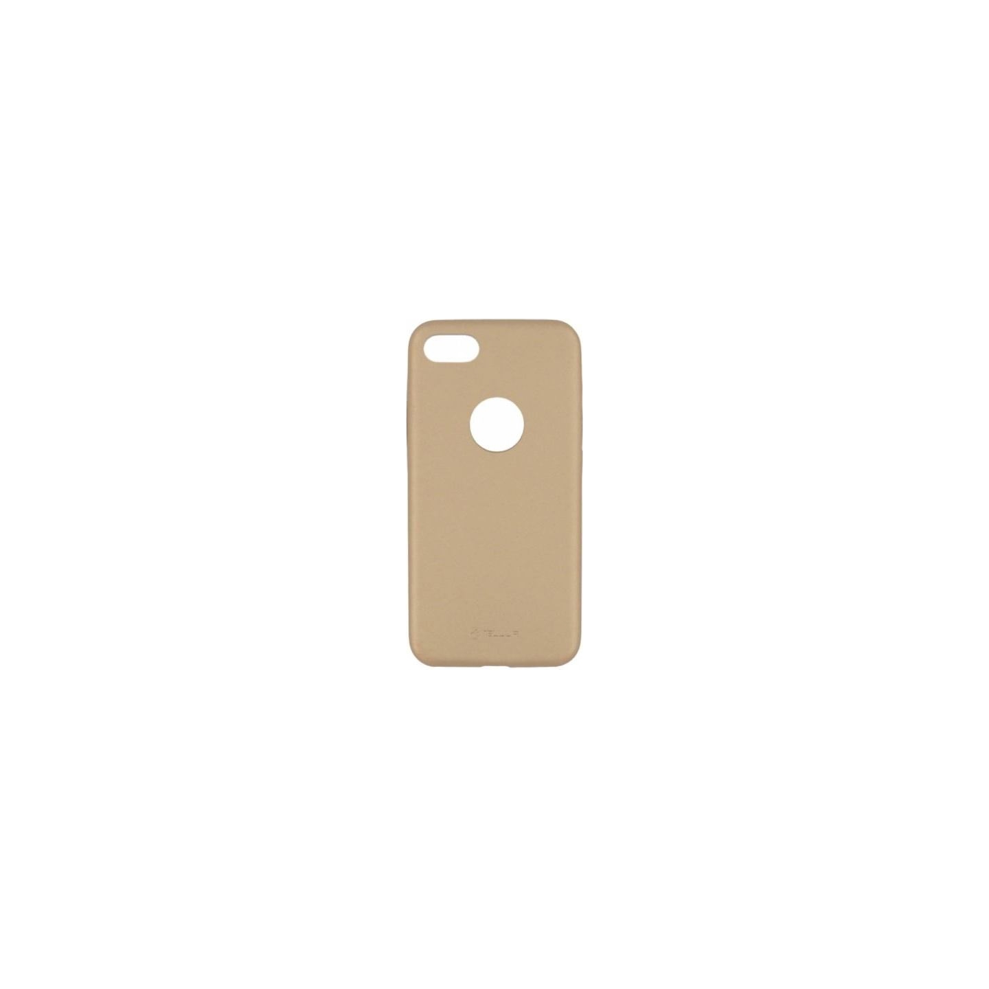 Tellur Cover Slim Synthetic Leather for iPhone 8 gold