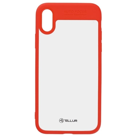 Tellur Cover Hybrid Matt Bumper for iPhone X/XS red