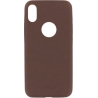 Tellur Cover Slim Synthetic Leather for iPhone X/XS brown