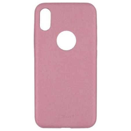 Tellur Cover Slim Synthetic Leather for iPhone X/XS pink
