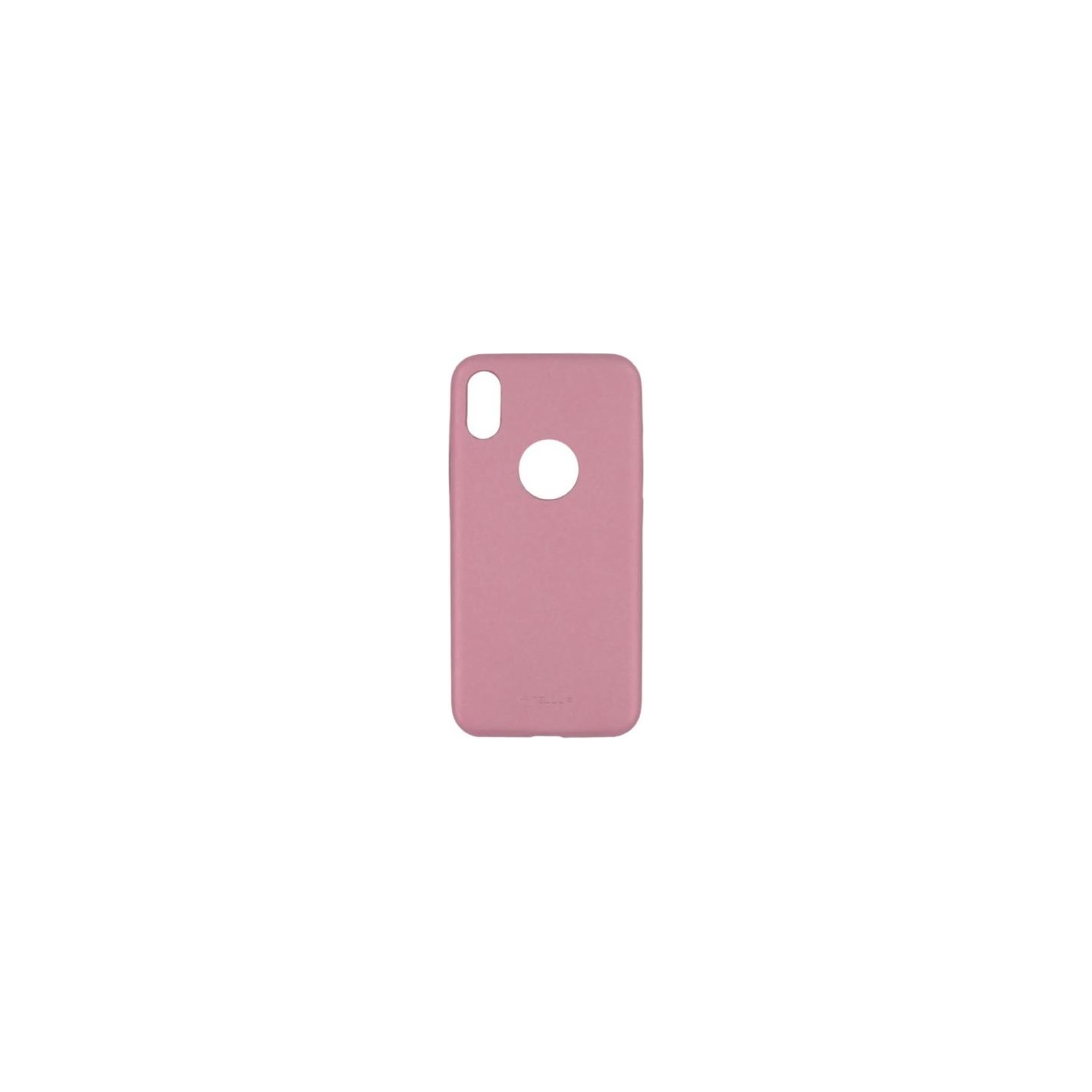 Tellur Cover Slim Synthetic Leather for iPhone X/XS pink