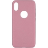 Tellur Cover Slim Synthetic Leather for iPhone X/XS pink