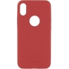 Tellur Cover Slim Synthetic Leather for iPhone X/XS red