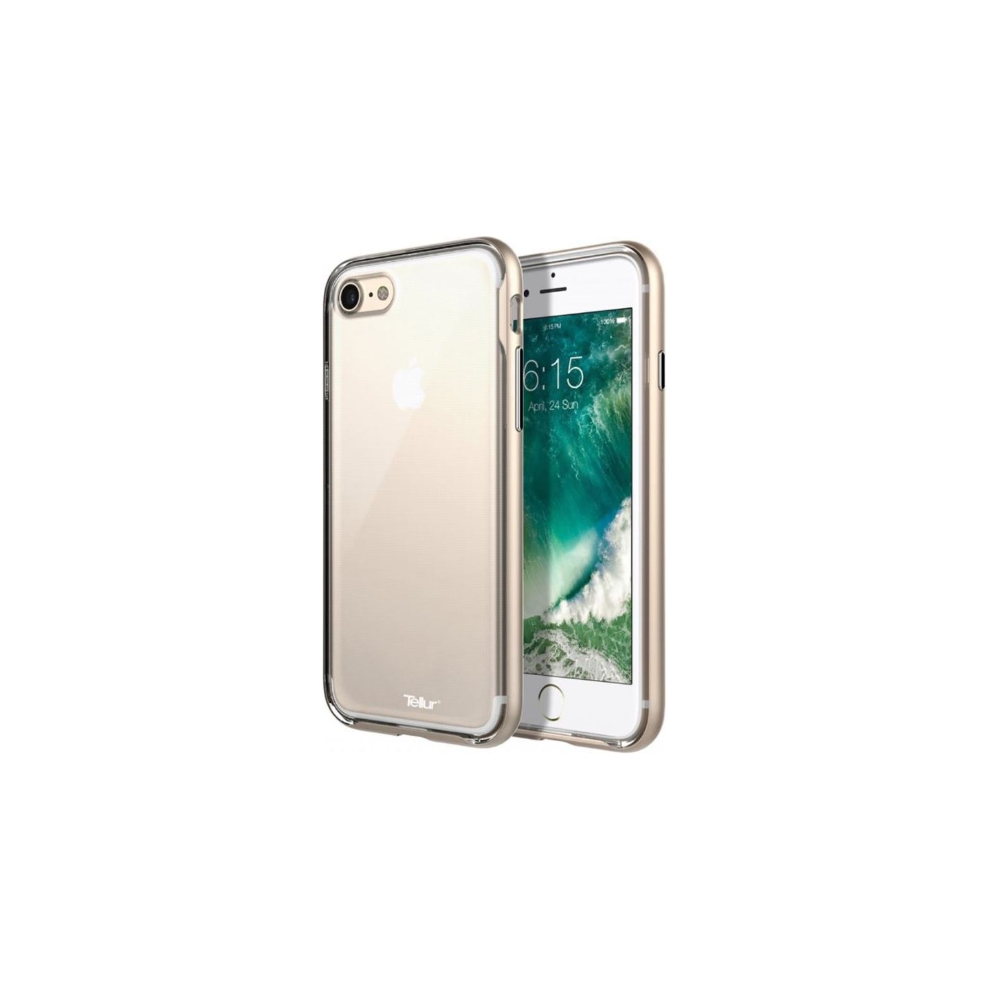 Tellur Cover Premium Protector Fusion for iPhone 7 gold
