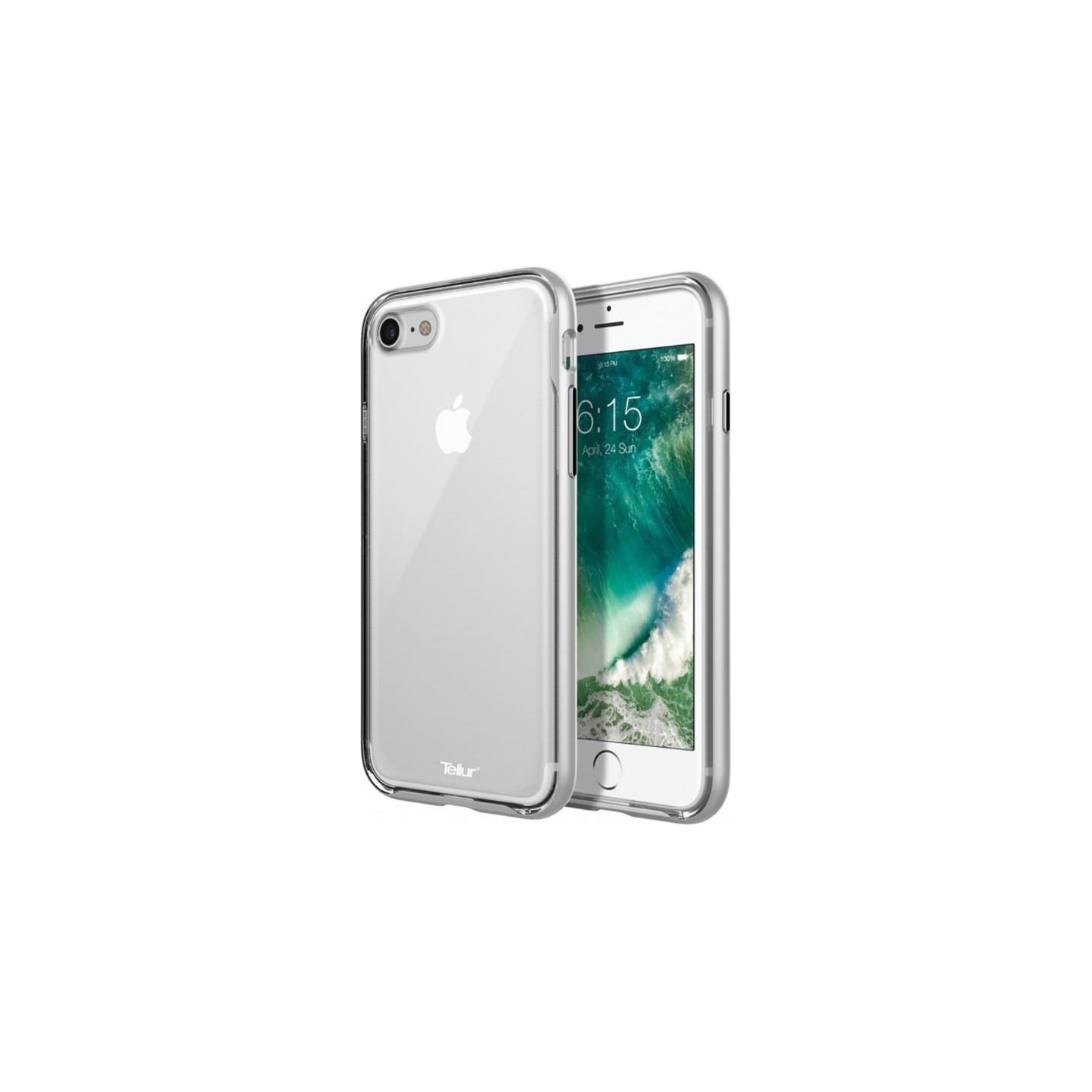 Tellur Cover Premium Protector Fusion for iPhone 7 silver