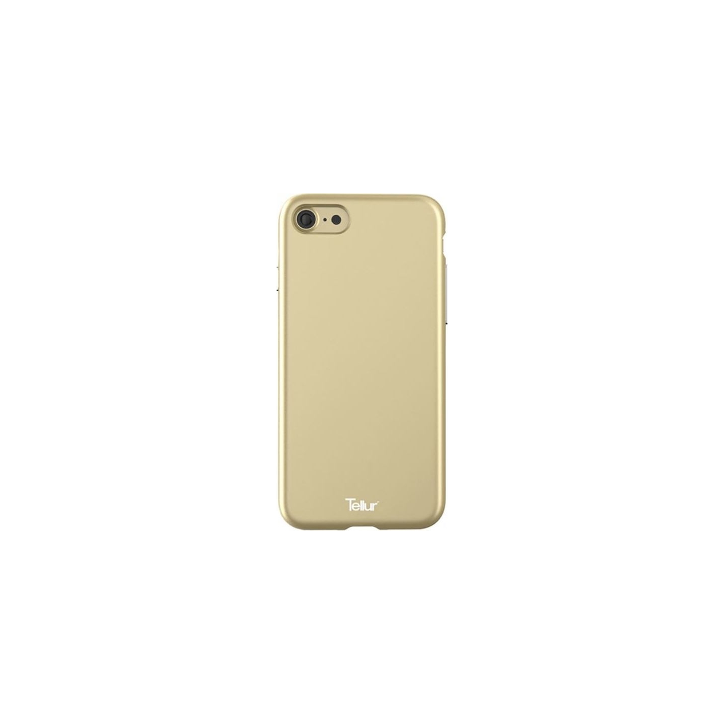 Tellur Cover Premium Soft Solid Fusion for iPhone 7 gold