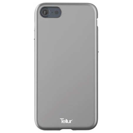 Tellur Cover Premium Soft Solid Fusion for iPhone 7 silver