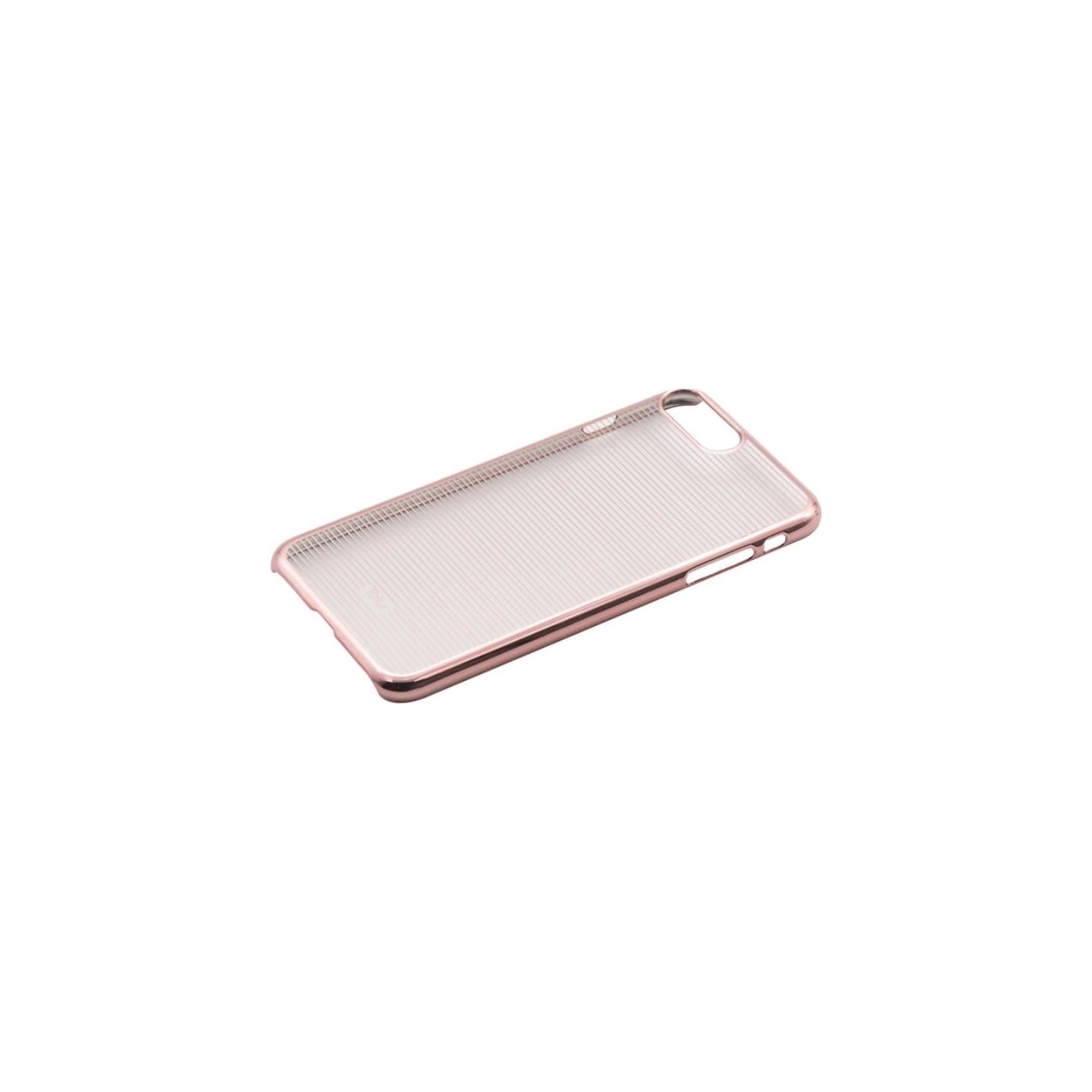 Tellur Cover Hard Case for iPhone 7 Plus Horizontal Stripes rose