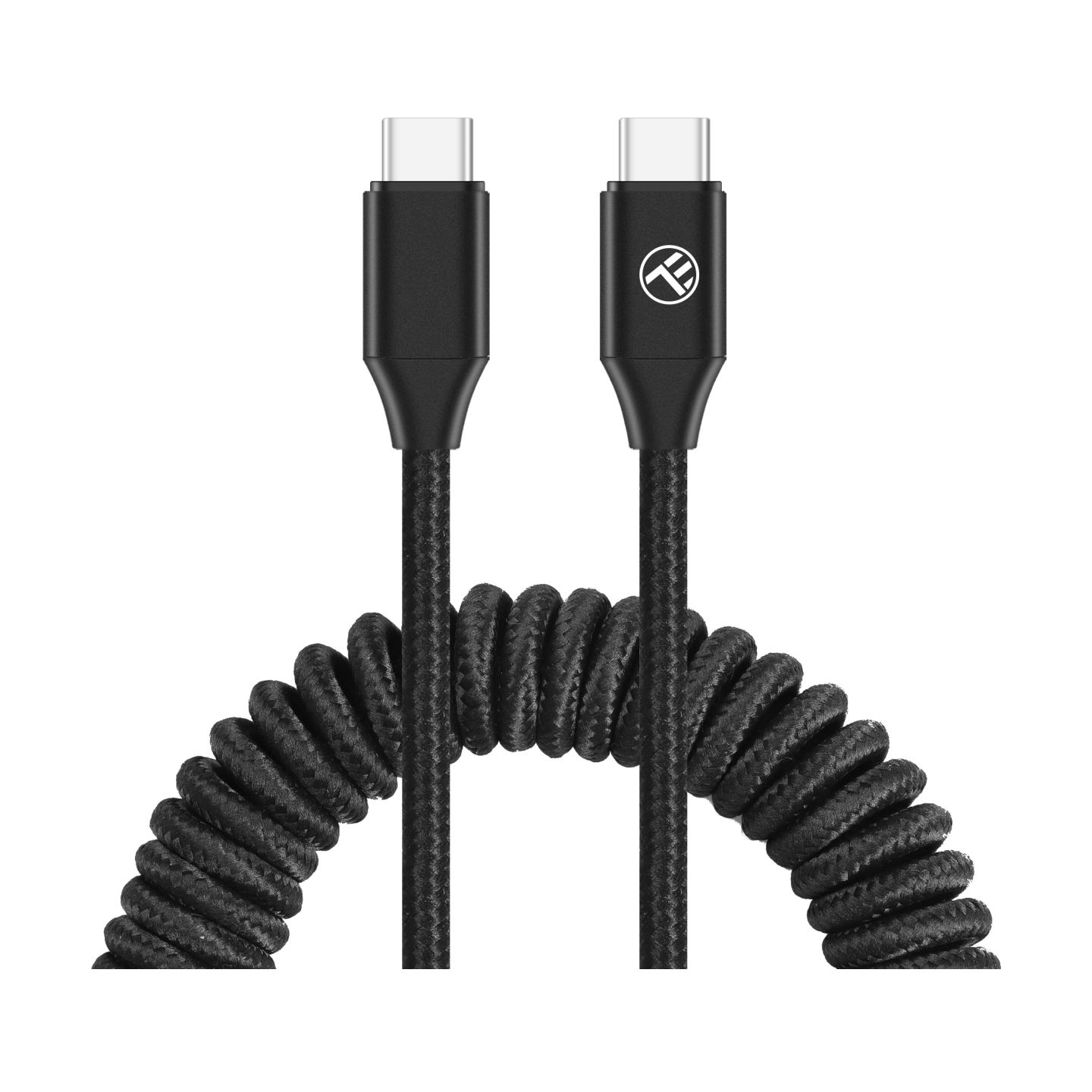 Tellur Extendable USB-C to USB-C Cable PD60W up to 1.8m Black