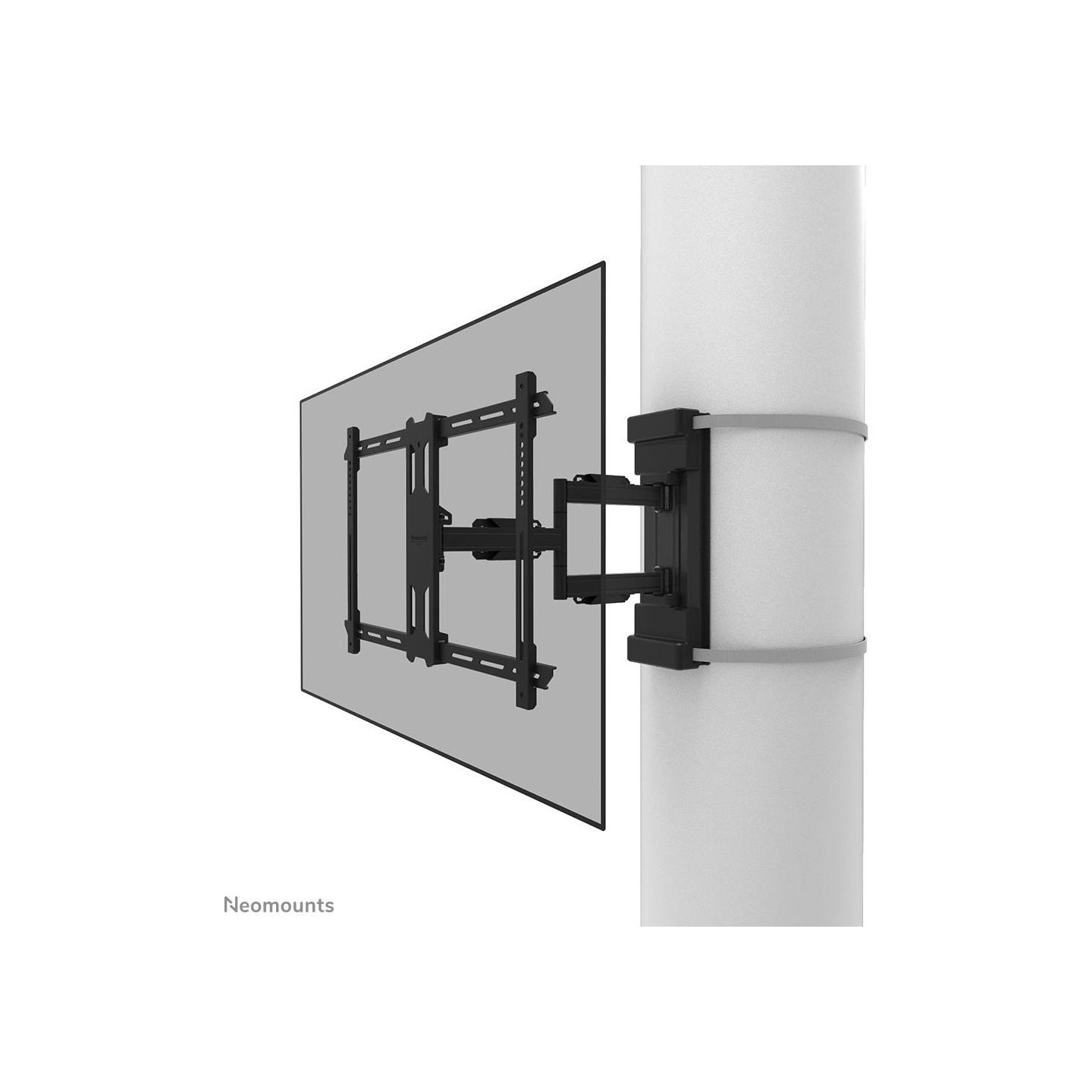 Neomounts Pillar Mount | WL40S-910BL16 | Levelling, tilt, swivel, depth | 40-70 " | Maximum weight (capacity) 45 kg | Black