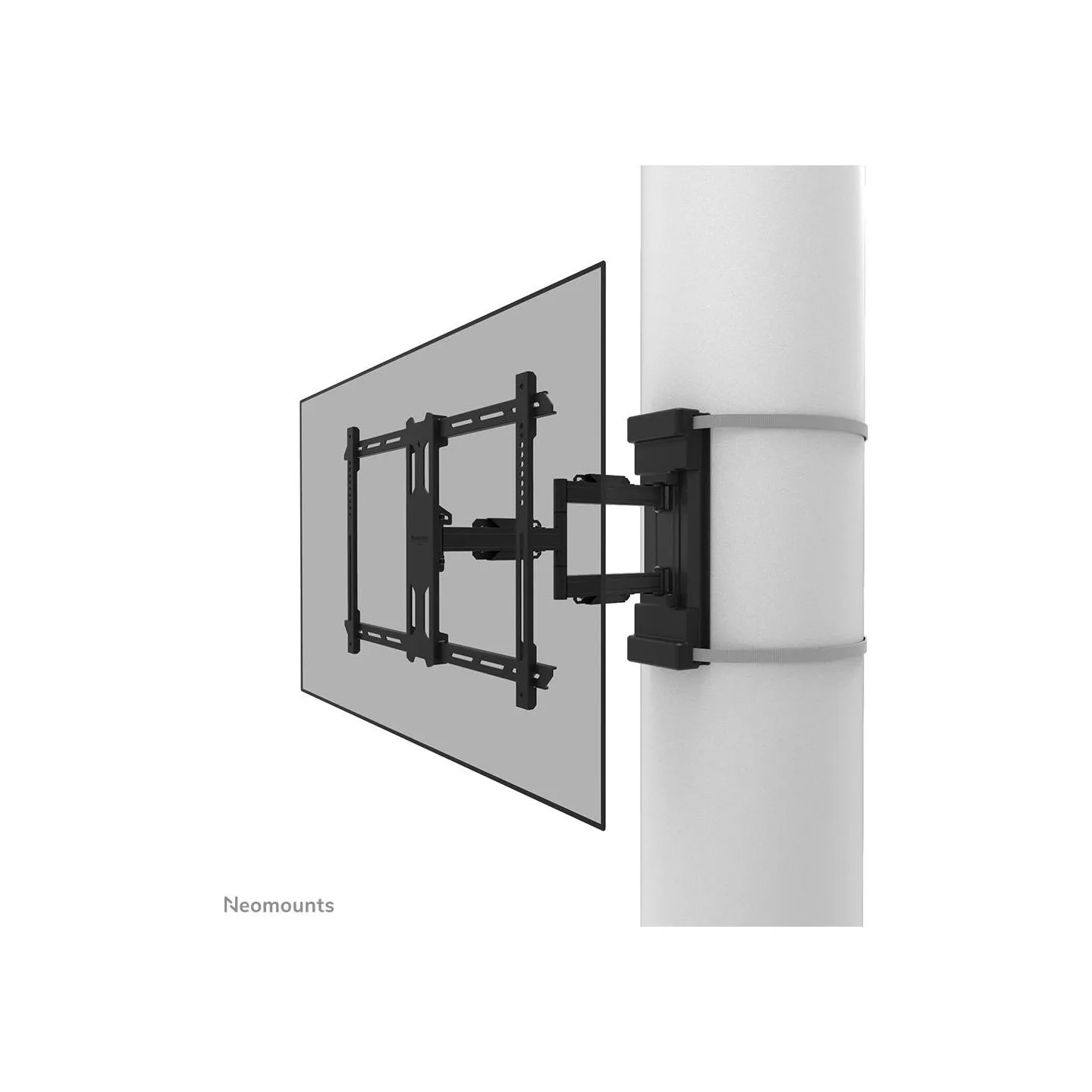 Neomounts Pillar Mount | WL40S-910BL16 | Levelling, tilt, swivel, depth | 40-70 " | Maximum weight (capacity) 45 kg | Black