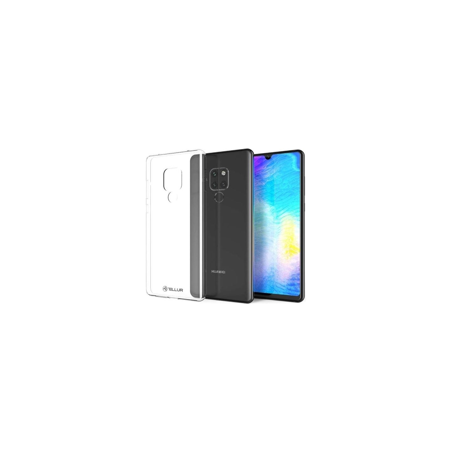 Tellur Cover Silicone for Huawei Mate 20 transparent