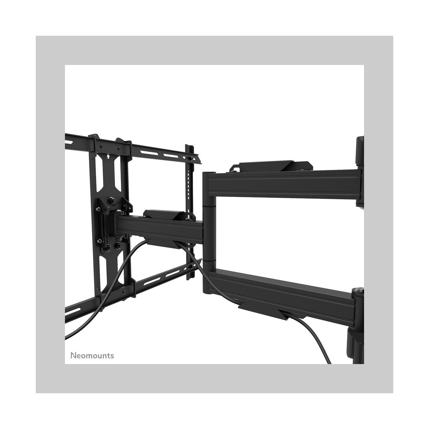 Neomounts Pillar Mount | WL40S-910BL16 | Levelling, tilt, swivel, depth | 40-70 " | Maximum weight (capacity) 45 kg | Black