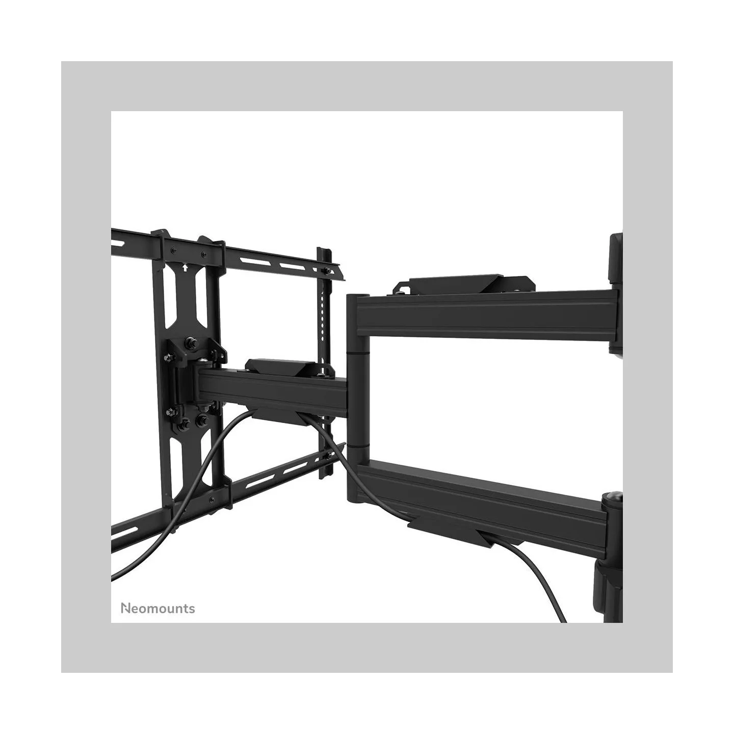 Neomounts Pillar Mount | WL40S-910BL16 | Levelling, tilt, swivel, depth | 40-70 " | Maximum weight (capacity) 45 kg | Black