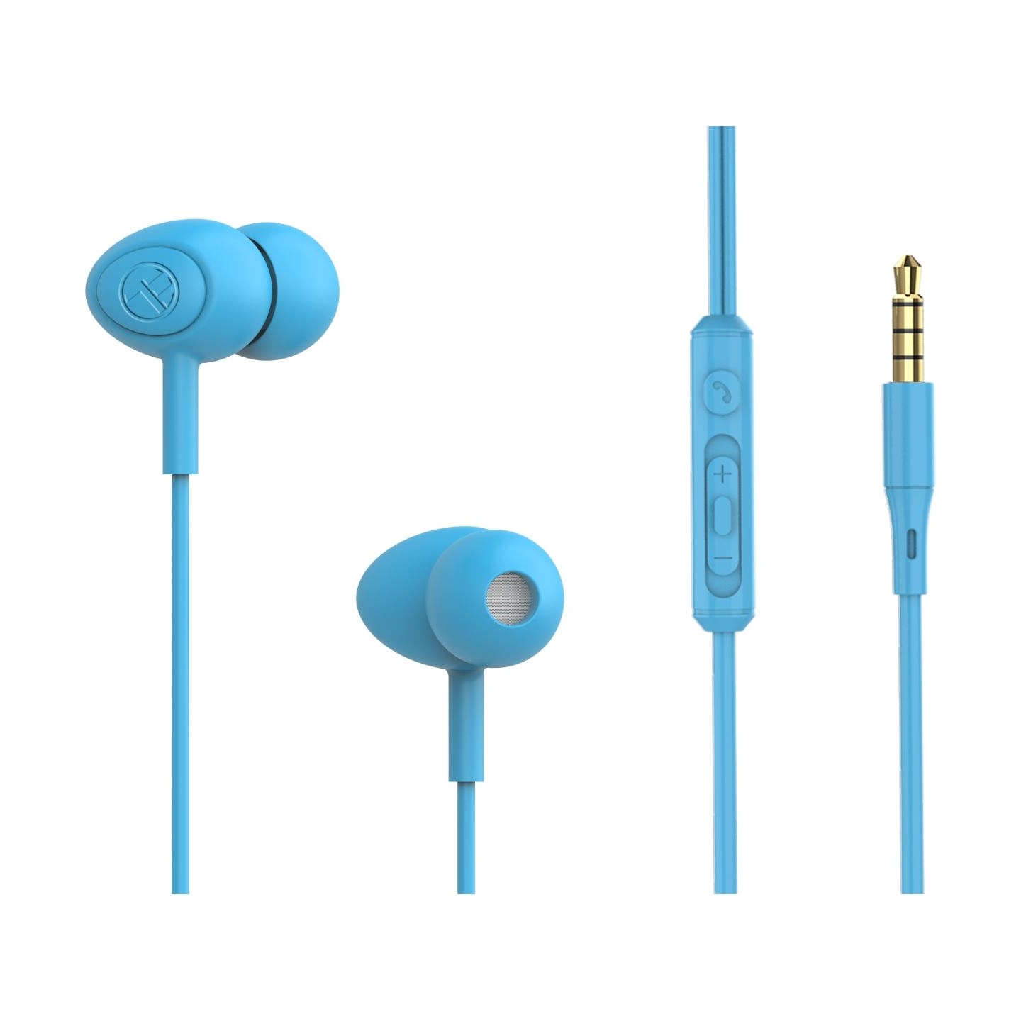 Tellur Basic Gamma Wired In-Ear Headphones Blue