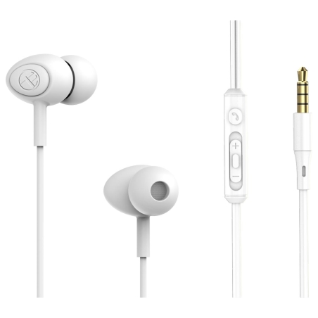 Tellur Basic Gamma Wired In-Ear Headphones White