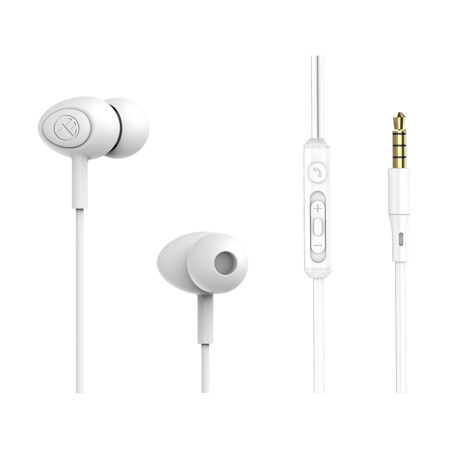 Tellur Basic Gamma Wired In-Ear Headphones White