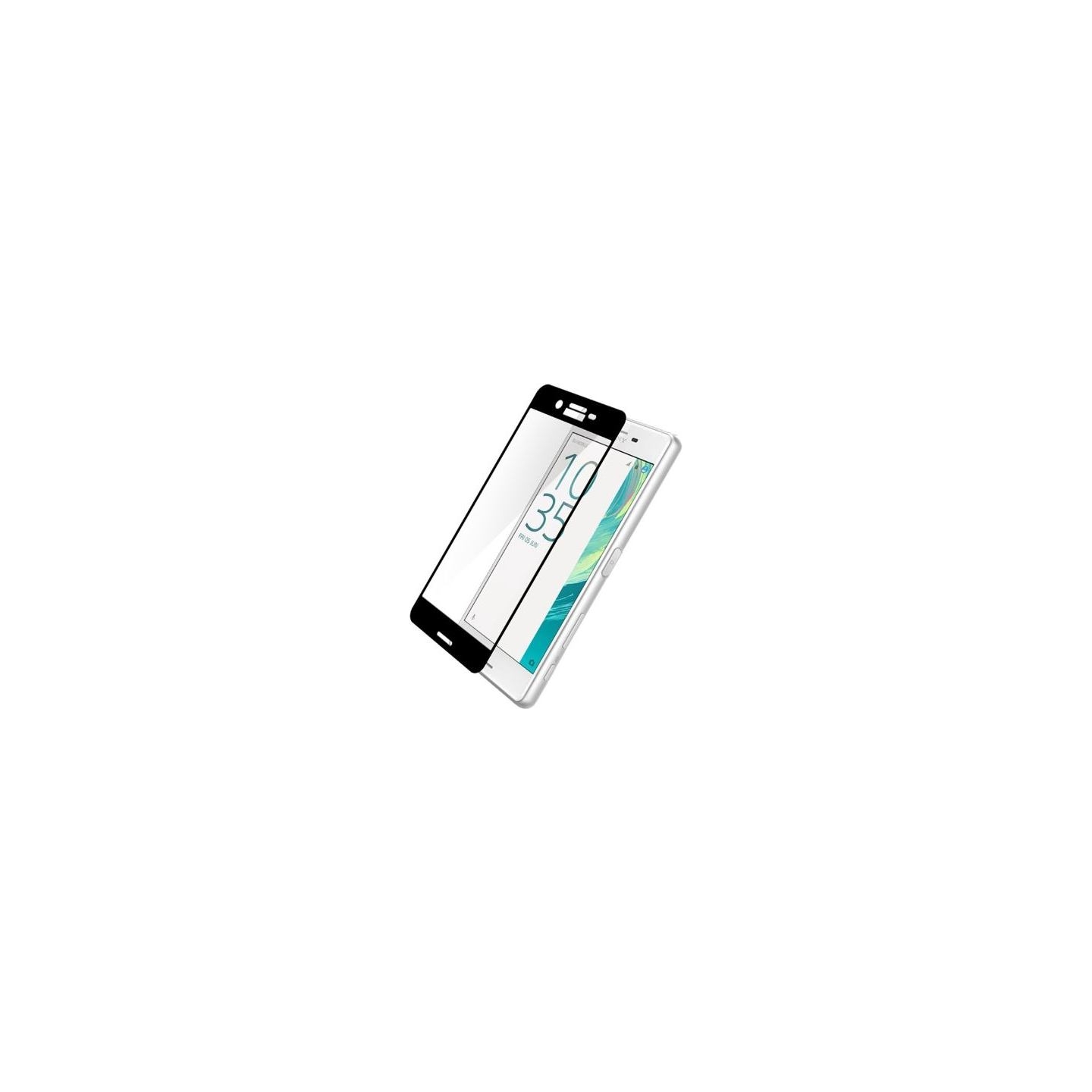 Tellur Tempered Glass full cover for Xperia XA1, Black