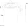 Neomounts TV SET ACC WALL MOUNT/37-75" LED-W600BLACK NEOMOUNTS