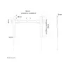Neomounts TV SET ACC WALL MOUNT/37-75" LED-W600BLACK NEOMOUNTS