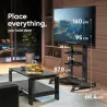 Onkron TV SET ACC MOBILE STAND/40-80"/BLACK TS2771-B ONKRON