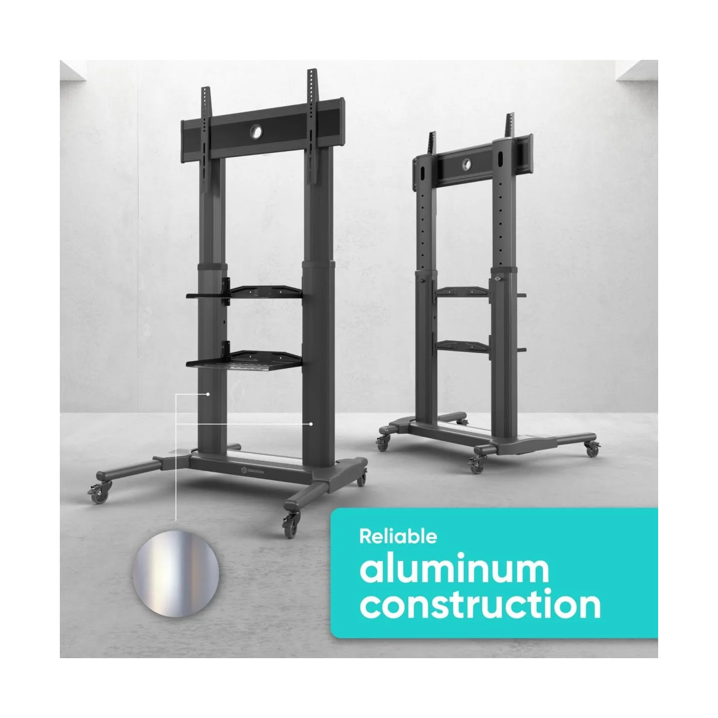 Onkron TV SET ACC MOBILE STAND/40-80"/BLACK TS2771-B ONKRON