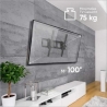 Onkron TV SET ACC WALL MOUNT/55-100"/BLACK UT4-B ONKRON