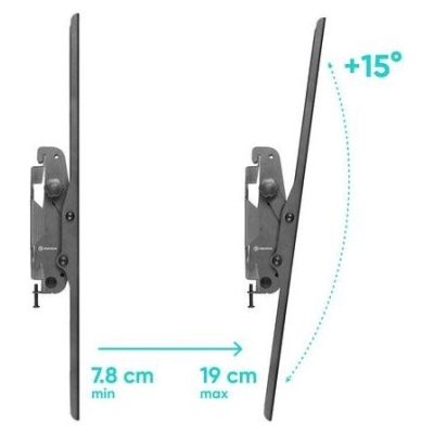 Onkron TV SET ACC WALL MOUNT/55-100"/BLACK UT4-B ONKRON
