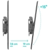 Onkron TV SET ACC WALL MOUNT/55-100"/BLACK UT4-B ONKRON