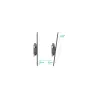 Onkron TV SET ACC WALL MOUNT/55-100"/BLACK UT4-B ONKRON