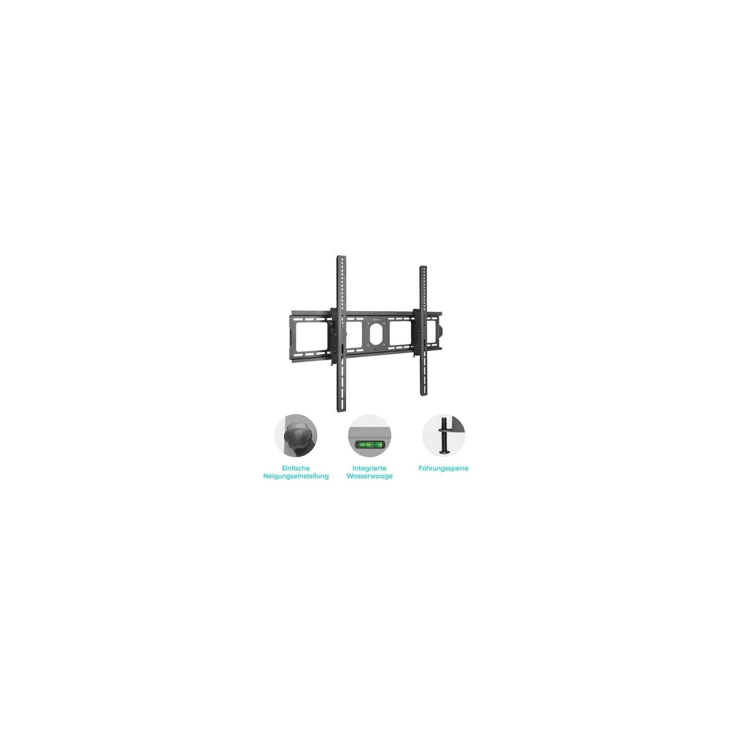 Onkron TV SET ACC WALL MOUNT/55-100"/BLACK UT4-B ONKRON