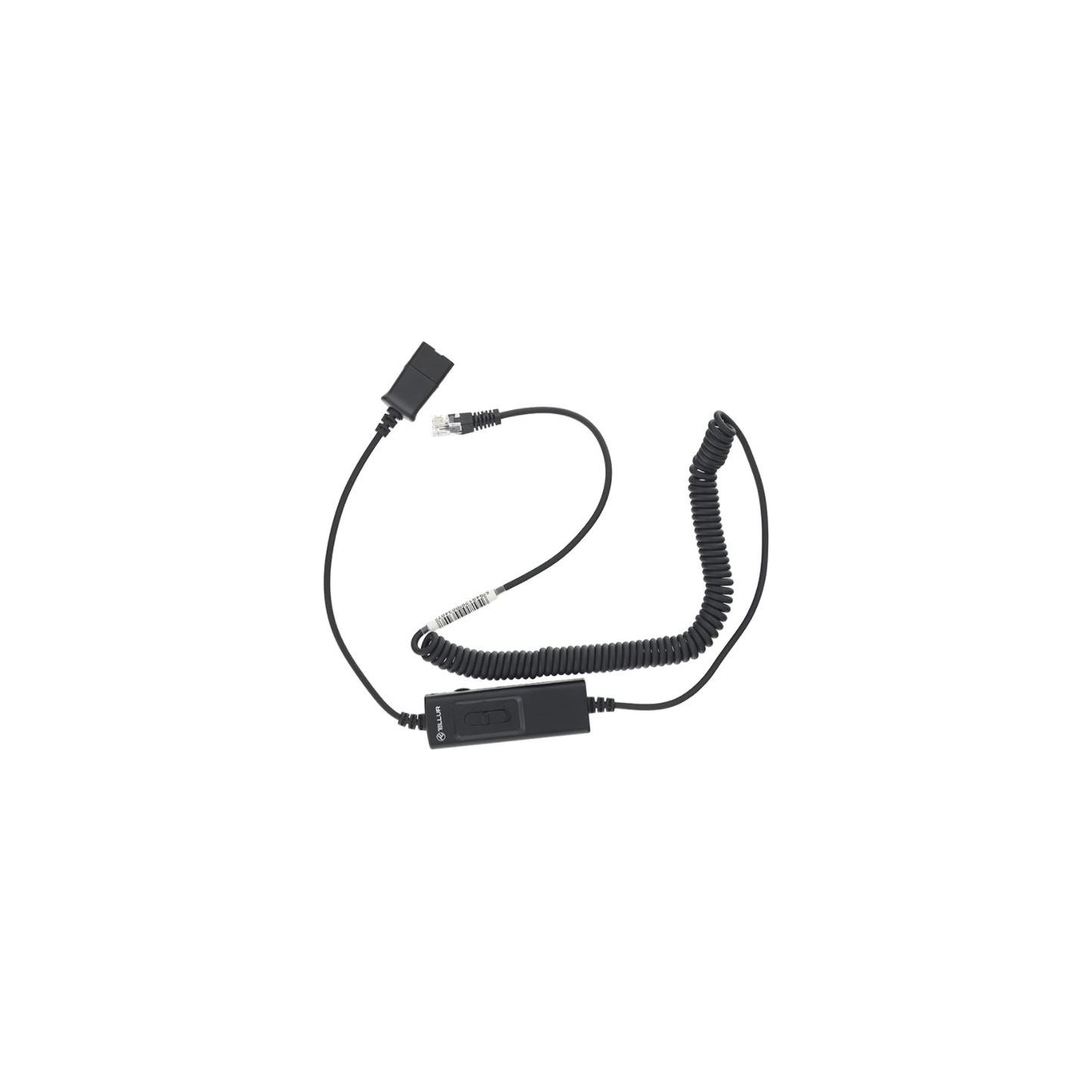 Tellur QD to RJ11 Adapter Cable + Universal Switch, 2.95m Max Black