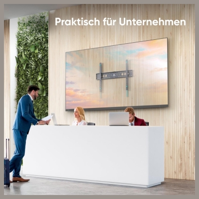 Onkron TV SET ACC WALL MOUNT/60-110"/BLACK UF12-B ONKRON