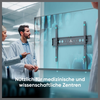 Onkron TV SET ACC WALL MOUNT/60-110"/BLACK UF12-B ONKRON