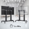 Onkron TV SET ACC MOBILE STAND/70-110" BLACK TS2821-B ONKRON