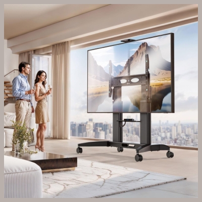 Onkron TV SET ACC MOBILE STAND/70-110" BLACK TS2821-B ONKRON