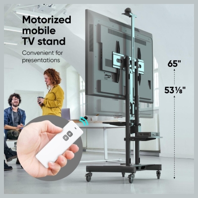 Onkron TV SET ACC MOTOR. MOBILE STAND/50-86" BLACK TS1881E-B ONKRON