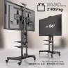 Onkron TV SET ACC MOTOR. MOBILE STAND/50-86" BLACK TS1881E-B ONKRON