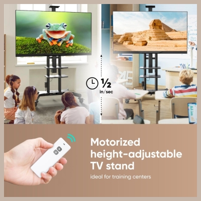 Onkron TV SET ACC MOTOR. MOBILE STAND/50-86" BLACK TS1881E-B ONKRON