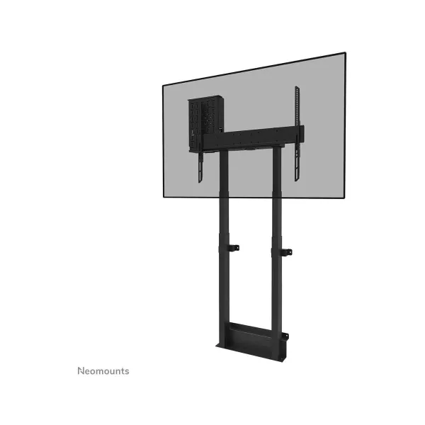 Neomounts BY NEWSTAR MOTORISED WALL STAND INCL. STORAGE BOX, 10 CM. WHEELS VESA 100X100 UP TO 800X600 BLACK