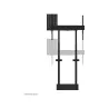 Neomounts BY NEWSTAR MOTORISED WALL STAND INCL. STORAGE BOX, 10 CM. WHEELS VESA 100X100 UP TO 800X600 BLACK