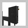 Neomounts BY NEWSTAR MOTORISED WALL STAND INCL. STORAGE BOX, 10 CM. WHEELS VESA 100X100 UP TO 800X600 BLACK
