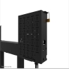 Neomounts Electric wall mount up to 100 inches WL55-875BL1 55-100cale 110kg 100x100-800x600 h:98-163cm D:17,2cm 5 lat GW
